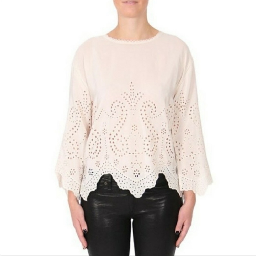 Ulla Johnson Althea Silk Top